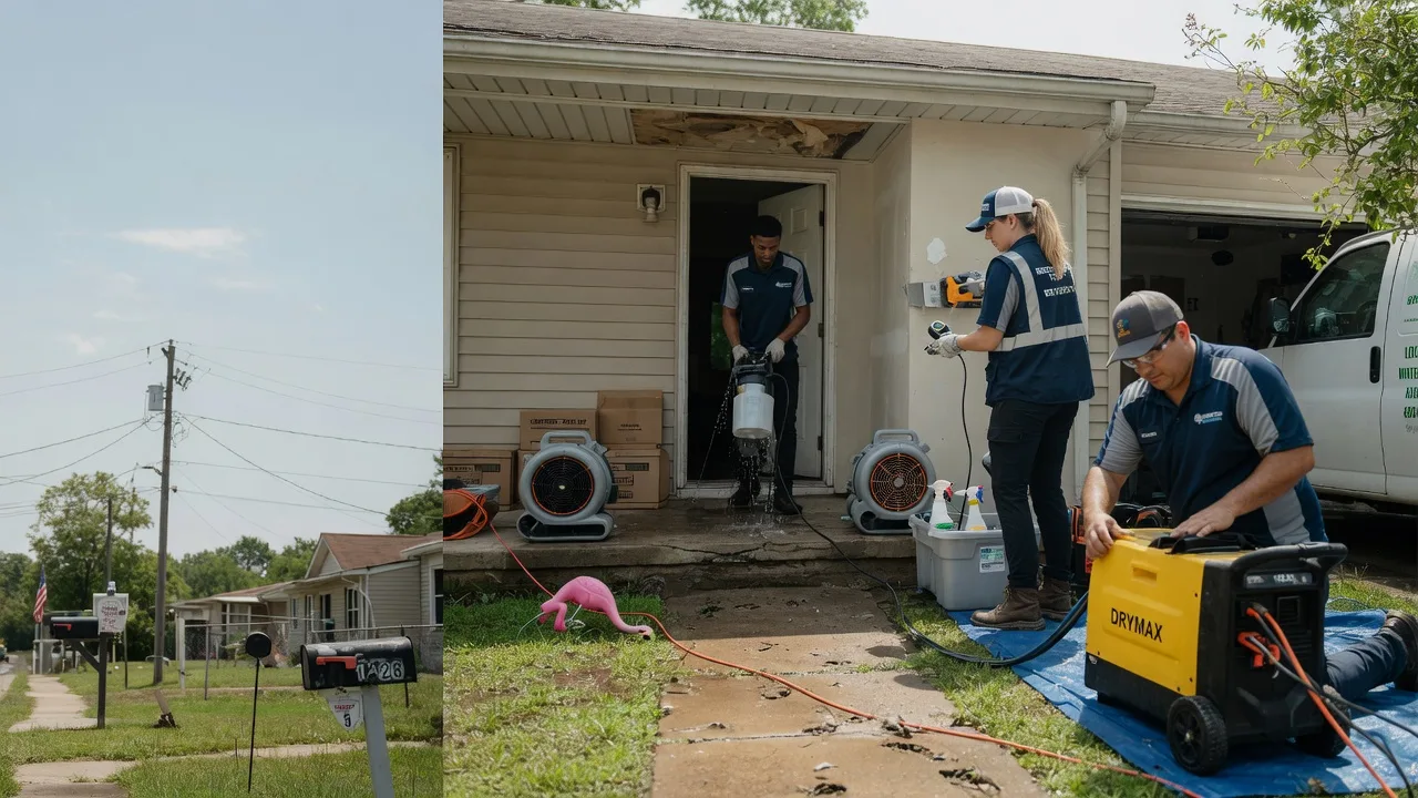 Storm Damage Water Removal in Martinsburg, OH near me